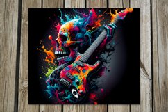 Music &amp; Skulls | 8 Skinny tumbler sublimation designs Product Image 6