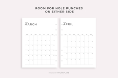 2026 Monthly Calendar Printable &amp; Fillable, A4/Letter Size Product Image 6