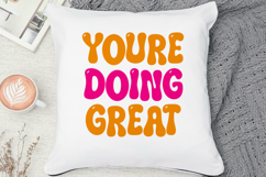 Burst Bubble - Retro Groovy Font Product Image 6
