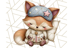 Woodland Nursery Baby Animals Clipart, Cute Animals Png Product Image 2