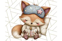 Woodland Nursery Baby Animals Clipart, Cute Animals Png Product Image 2