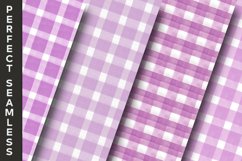 Mauve Gingham Digital Papers 14 Variations Product Image 5