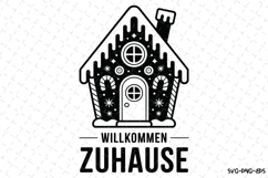 Willkommen Zuhause Svg | Christmas Svg | Svg Cut Files Product Image 1
