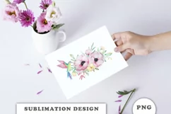 Watercolor Hummingbird Sublimation Downloads Product Image 6