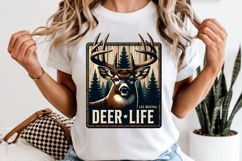 Deer Life PNG, Majestic Buck Hunting Sublimation Design Product Image 6