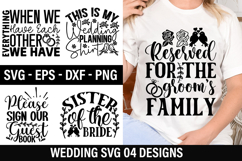 Wedding SVG Design - Open Bar Drinks Are On Us Product Image 1