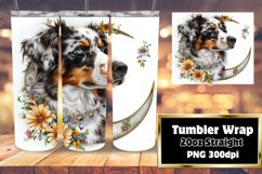 Colorful Canine: Sublimation Tumbler 20oz Product Image 1