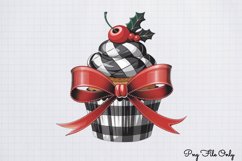 Red Black Glitter Plaid Clipart PNG Product Image 1
