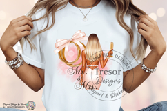 Mr And Mrs Bride Fashion Blonde Girl PNG Wedding Clipart Product Image 7