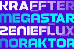 Graind - Futuristic Extended Sans Serif Font Product Image 6