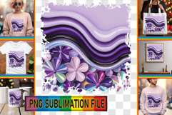 Enchanted TSHIRT Sublimation PNG, Pattern Product Image 1