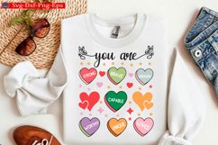 Self Love Valentine PNG Heart Christian | Valentine Quote Product Image 1