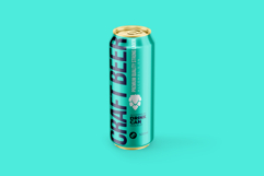 Classic 500ml Aluminium Can Mockup Product Image 6