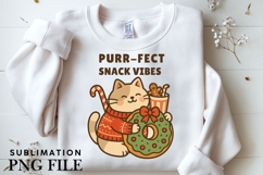 Cat snack squad png design for T-shirts Product Image 3