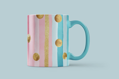 16 Polka Dot Stripe Digital Paper Bundle Product Image 5