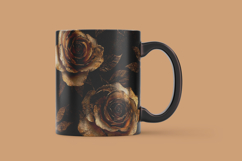 Vintage Rose Floral Digital Paper Product Image 3