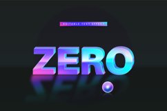 Editable Text Effect for Illustrator. Vector Graphic styles Product Image 1