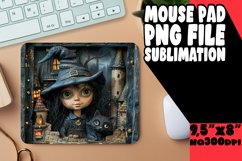 Halloween 3D Mouse Pad Design Keychain Fall Sublimation Art Product Image 1