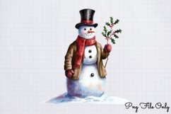 Victorian Christmas Sublimation Clipart Bundle PNG Product Image 7