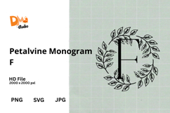 Petalvine Monogram Product Image 1