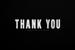 Brawn Rough Bold Sans Serif Font Product Image 6