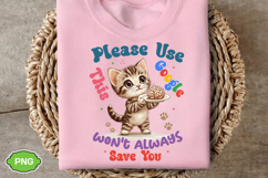 Funny Cat with Sarcastic Quotes, Funny Pet Animal Meme, Puns Product Image 7