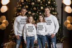 Christmas Family Group Matching Tshirt Mockups Product Image 1