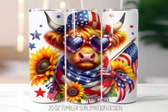 4th of july Patriotic png, 20oz Tumbler Sublimation Design Product Image 1