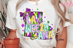 La Weezy Ana Mardi Gras PNG, Fat Tuesday, Mardi Gras Png Product Image 2