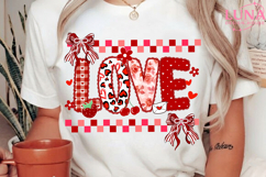 Love Png, Preppy Valentine Png, loved valentine png Product Image 1