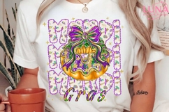 King Cake coquette png, Coquette Mardi gras png, Mardi Gras Product Image 2