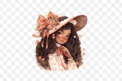 Cottagecore Ebony Girl Sublimation Product Image 3