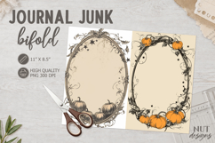 Pumpkin Journal Junk printable cottagecore fall ephemera Product Image 1
