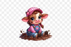 Cute Farm Animals Sublimation Clipart Product Image 3