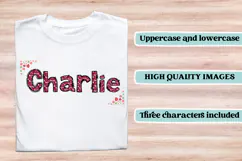 Mother's Day Alphabet clipart, mother’s day letters doodle Product Image 6
