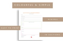 Colour Party Planner Sans Serif Letter Product Image 6