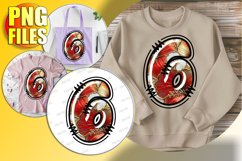 6 Doodle Letter Valentine Whimsical Playful Charm! Product Image 1