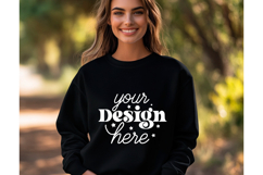 Gildan 18000 Crewneck Sweatshirt Mockup 3 Product Image 1