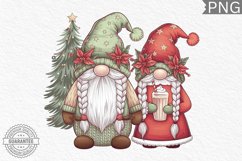 Christmas Gnome Sublimation - Clipart PNG Bundle Product Image 4