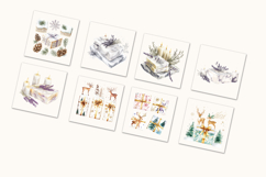 Cozy Winter Soap Illustrations PNG Collection Product Image 6