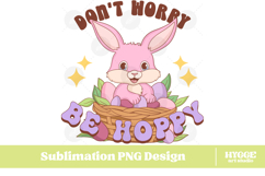 Easter Sublimation PNG Bundle Bunny Chick Farm Hip Hop Joy Product Image 6