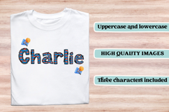 Construction Alphabet Clipart, construction letters doodle Product Image 6