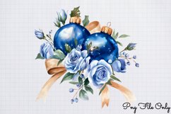 Cozy Coquette Christmas Clipart Bundle PNG Product Image 7