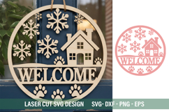 Welcome SVG - Laser Cut Design Product Image 1