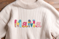 Vol. 22 Patchwork Fabric Mama - PNG Product Image 6