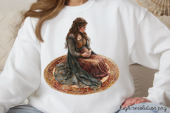 Mothers Day Pregnant Sublimation Bundle PNG Product Image 3