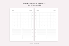 2028 Monthly Goal Planner, Printable &amp; Fillable, A4/Letter Product Image 6