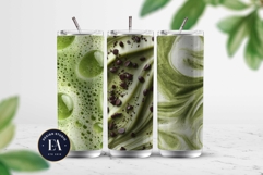 Matcha Digital Papers &amp; Cliparts Mega Bundle | Green Tea Product Image 6