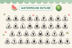 Watermelon Decorative Font Duo Product Image 6