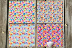 Watercolor Flowers | Sublimation skinny tumbler designs, JPG Product Image 6